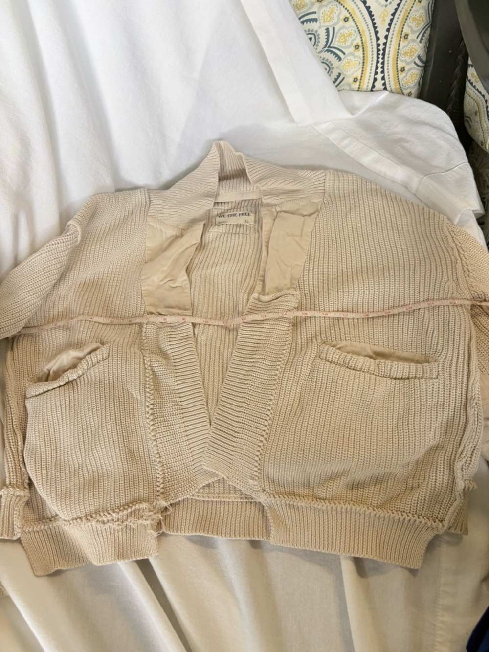 We The Free Cream Cardigan Sweater - Picture 8 of 10